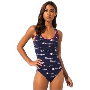 Champion Navy Logo Bodysuit NWT Size Small